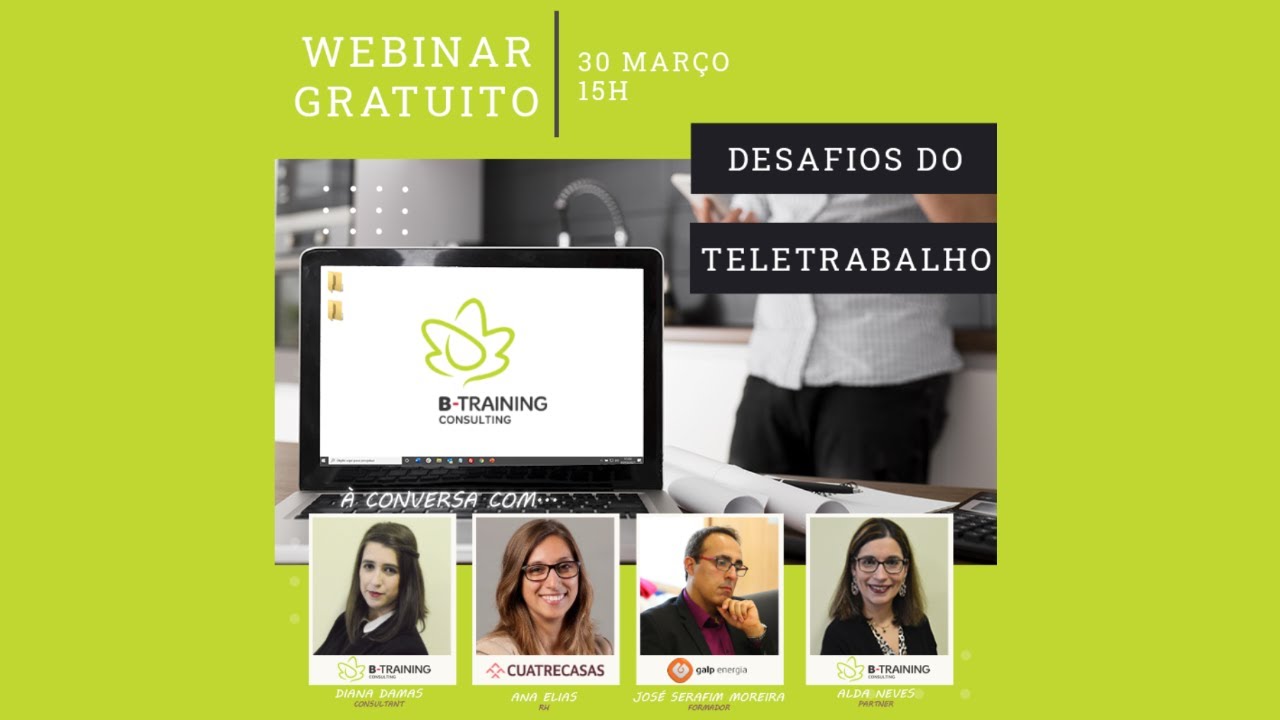 Webinar Desafios do TeleTrabalho - À Conversa Com...