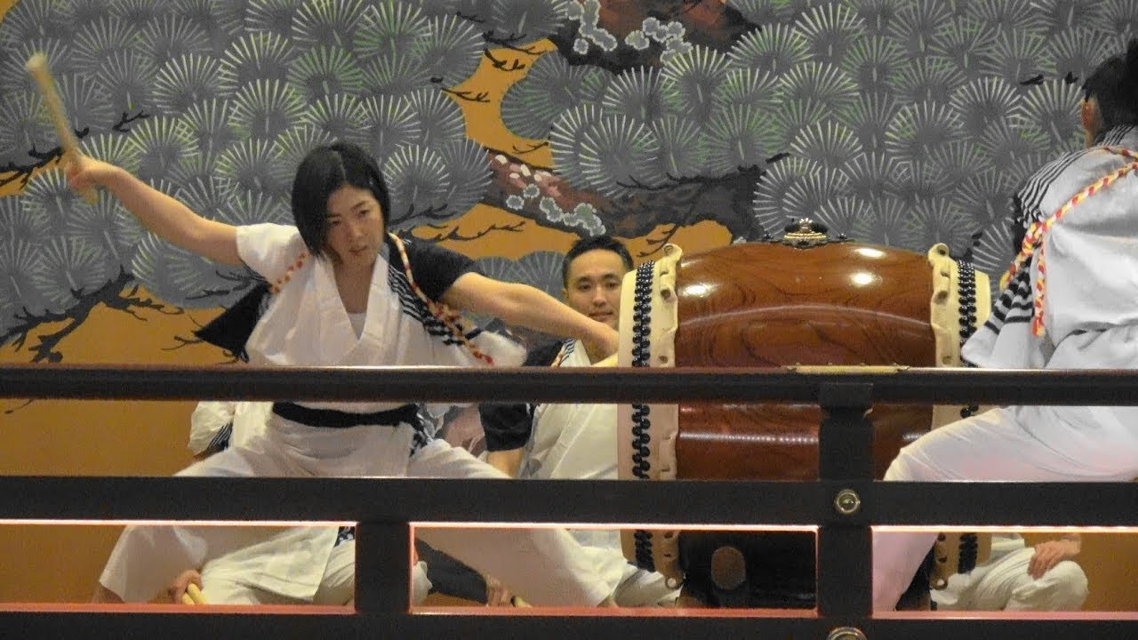【4K】『三宅太鼓 (Miyake Daiko)①』Japanese Drum「江戸東京夜市 (Edo Tokyo Night Market)」2020.1.19 @神田明神 Kanda Myojin