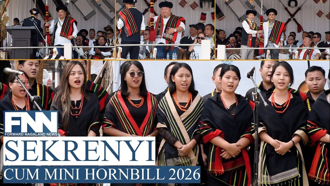 SEKRENYI CUM MINI HORNBILL 2026, ORGANISED BY:ANGAMI PUBLIC ORGANISATION