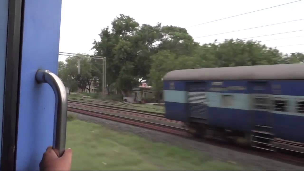 LHB Ranchi Shatabdi Rampage : High Speed Crossings Doorplating at 130 kmph