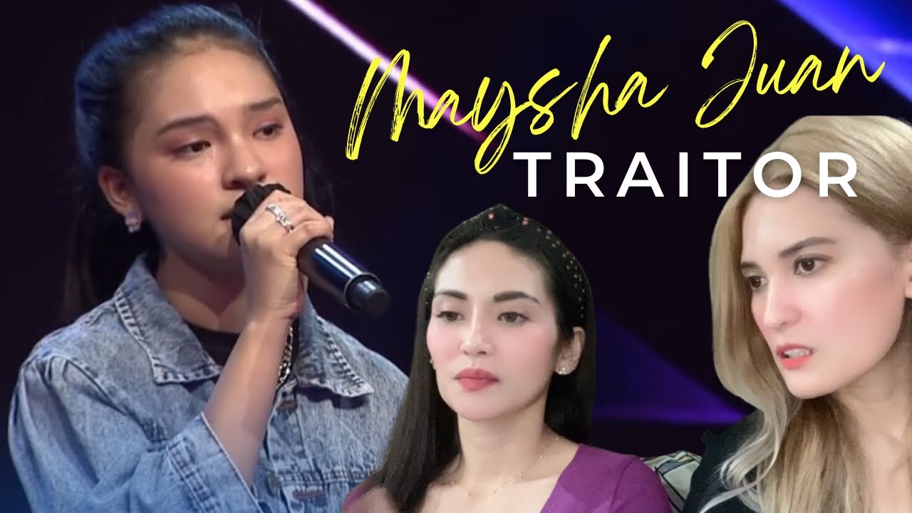 REAKSI PAKA Maysha Juan Menyanyikan Lagu Traitor Dengan Penuh Penghayatan X Factor Indonesia 2021♥️