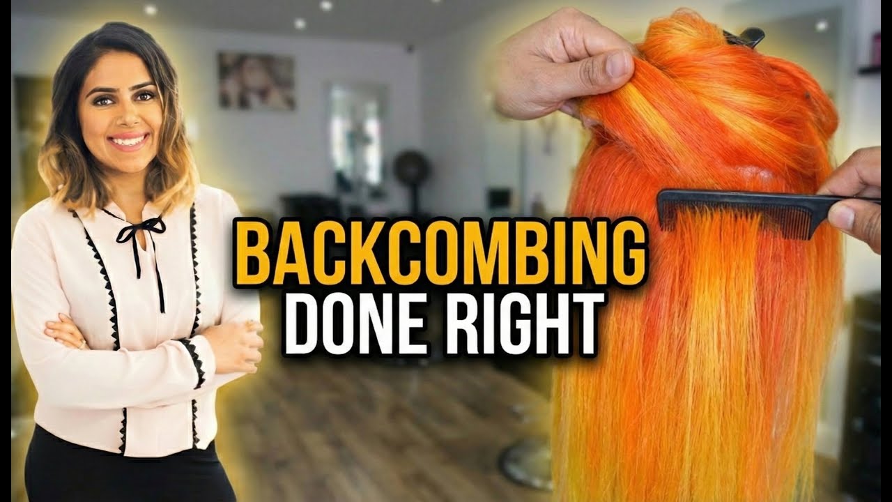 Get Salon Quality Volume with This Easy Backcombing Technique