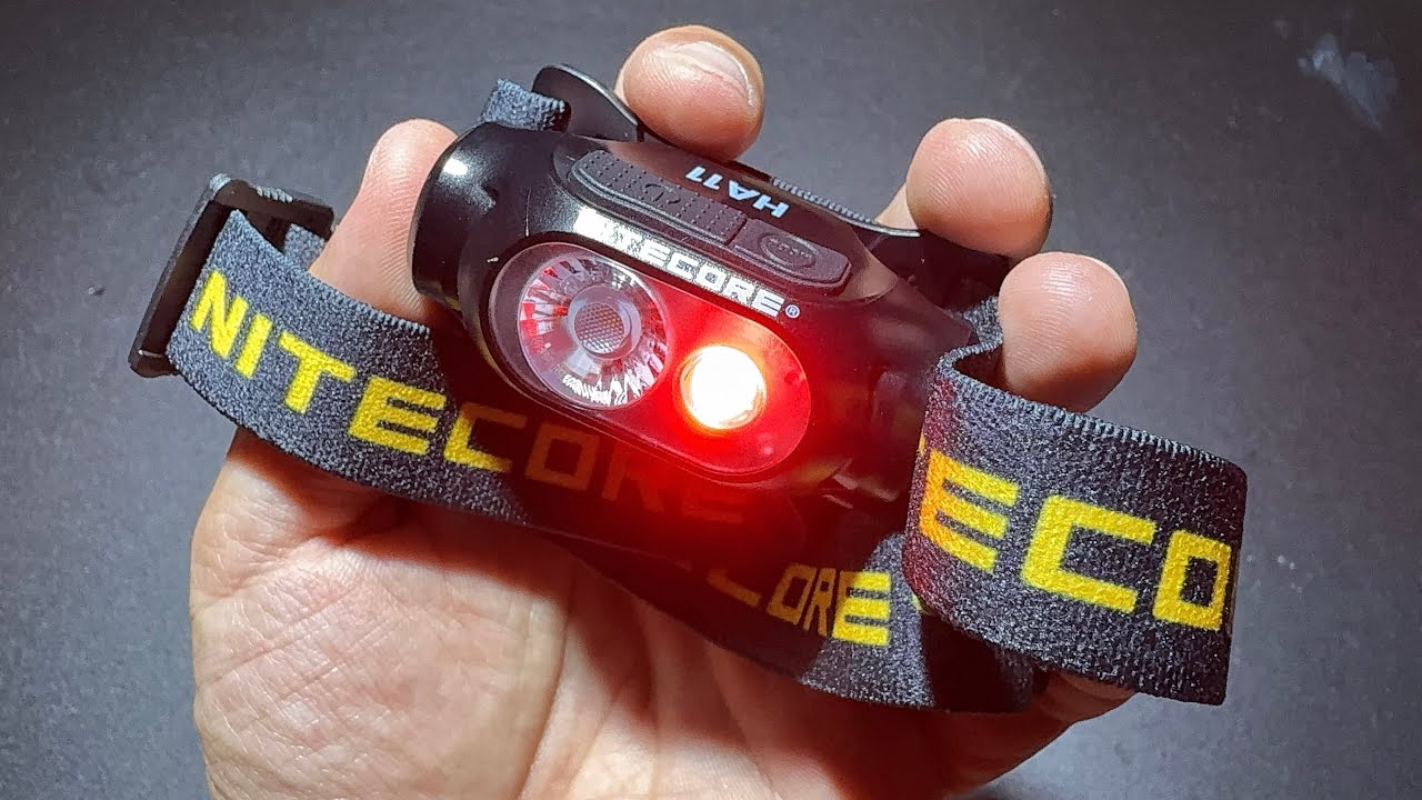 NITECORE HA11 UHE ไฟฉายคาดหัวขนาดย่อ ปรับปรุงใหม่ ประหยัดและยืดหยุ่นมากขึ้น