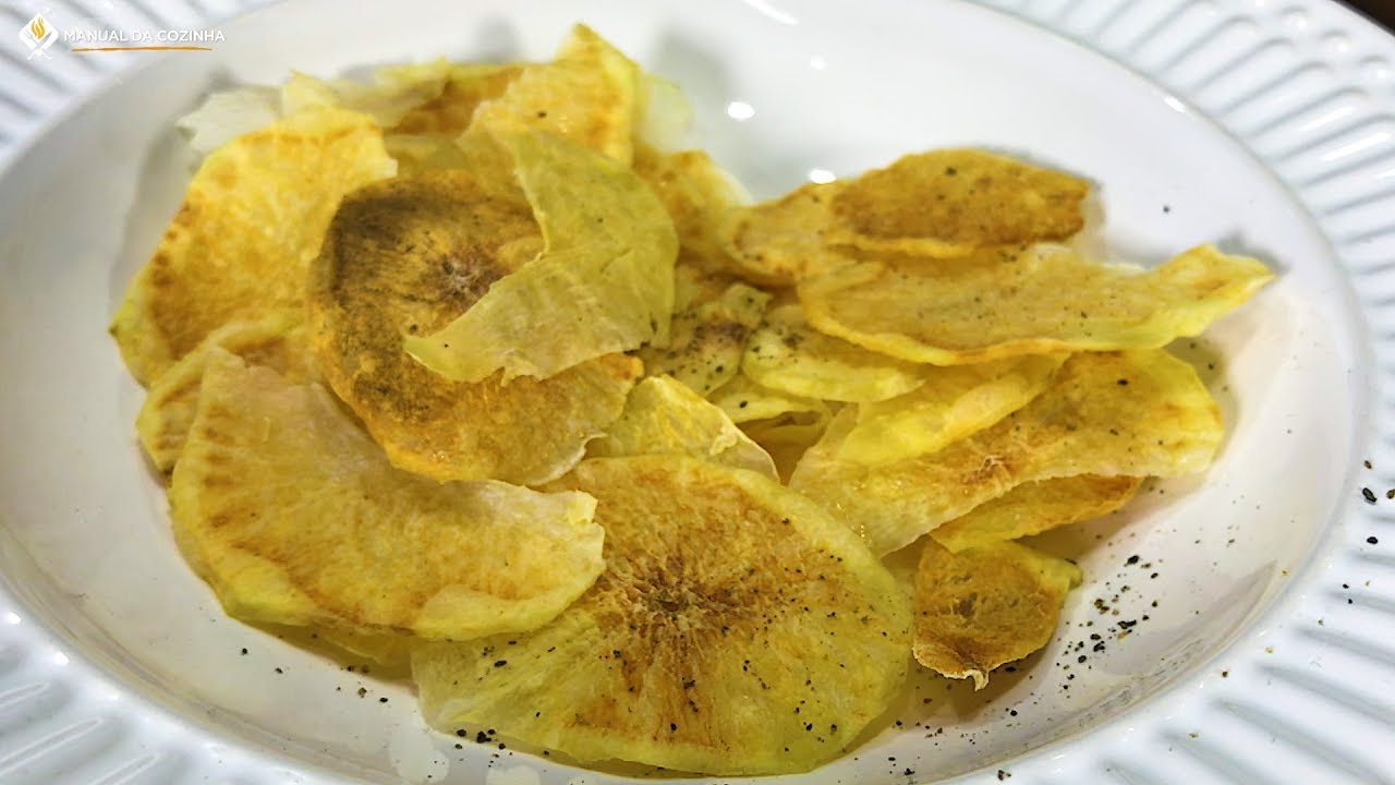 🔥BATATA CHIPS DE MICROONDAS SUPER FÁCIL E RÁPIDO!