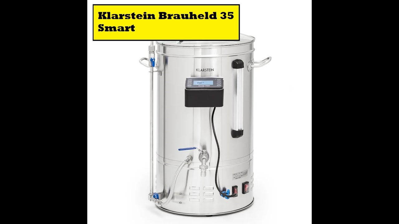 Klarstein Brauheld 35 Smart Brewing System, (Agape ML-35G1-SW or Coobra CB3 v5)
