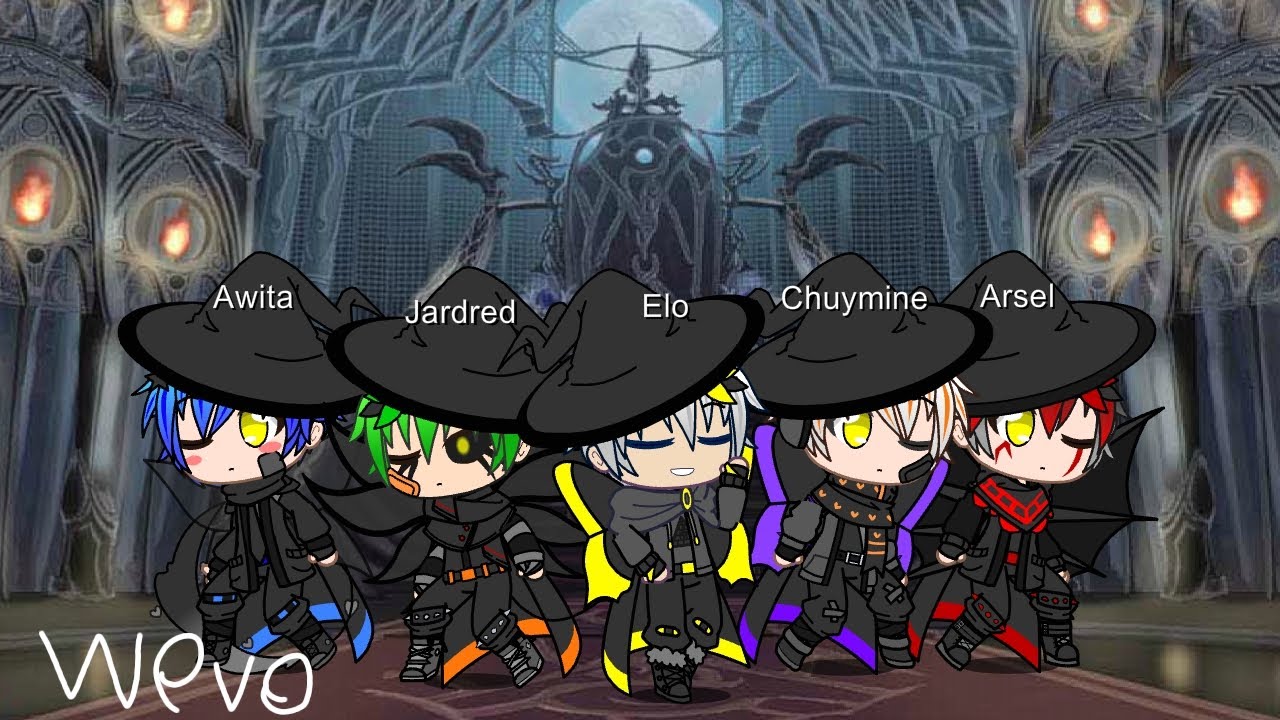🎤Your idol de @Elo_MC  y los pueblo boys 🎵(K pop demon hunter) 🎵Your idol🖤-saja boys🎵 #gachaclub