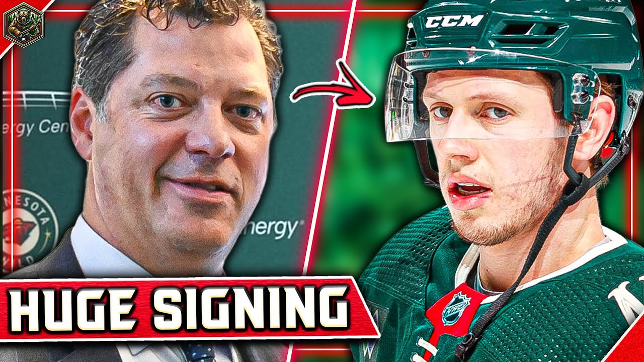 BREAKING: Wild Make CRUCIAL Signing... This has SERIOUS Implications | Minnesota Wild News