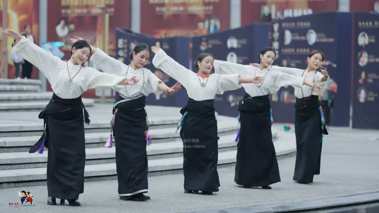 雍吉,艺术工作室舞蹈视频🌹Tibetan dance 💖  tibetan guozhuang dance💖tibetan song💖