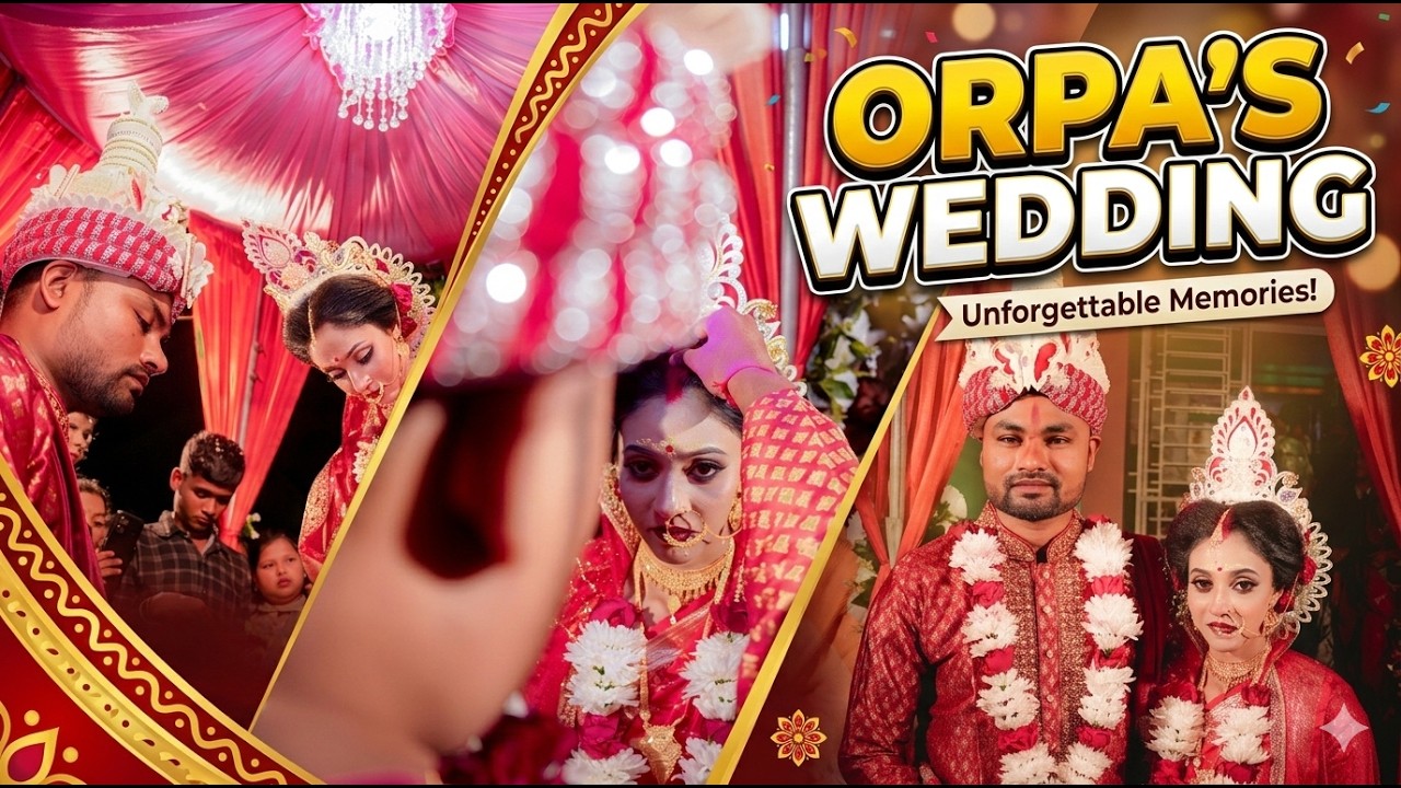 Orpa’s Wedding 🎬 | Cinematic Full Video | Shantu ❤️ Orpa | অর্পার বিয়ে | 15.12.2025