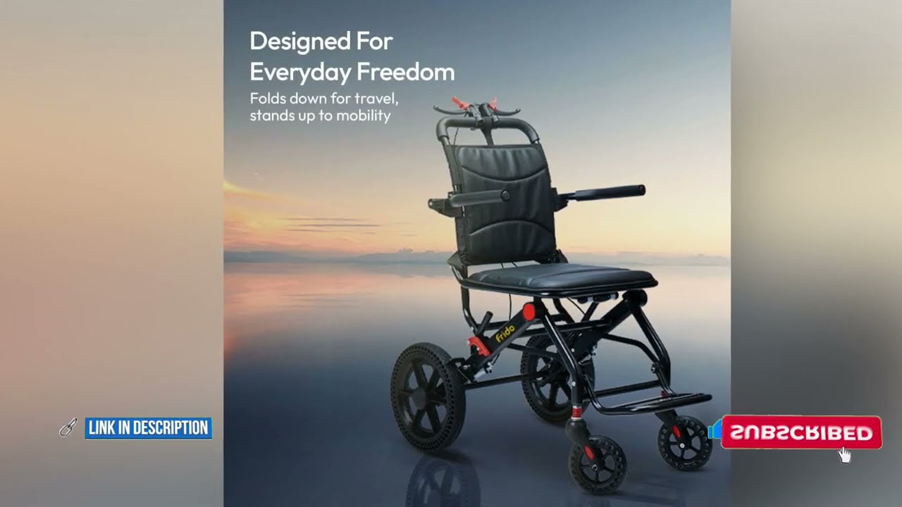 The Best Foldable Wheelchair (Travel Wheelchair Review)