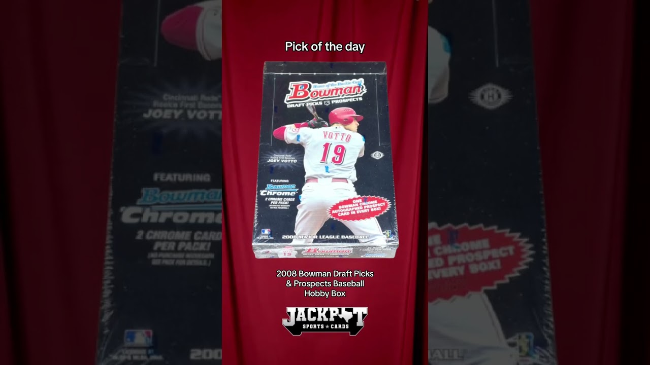 Pick of the day: 2008 Bowman Draft Picks & Prospects Baseball Hobby Box 