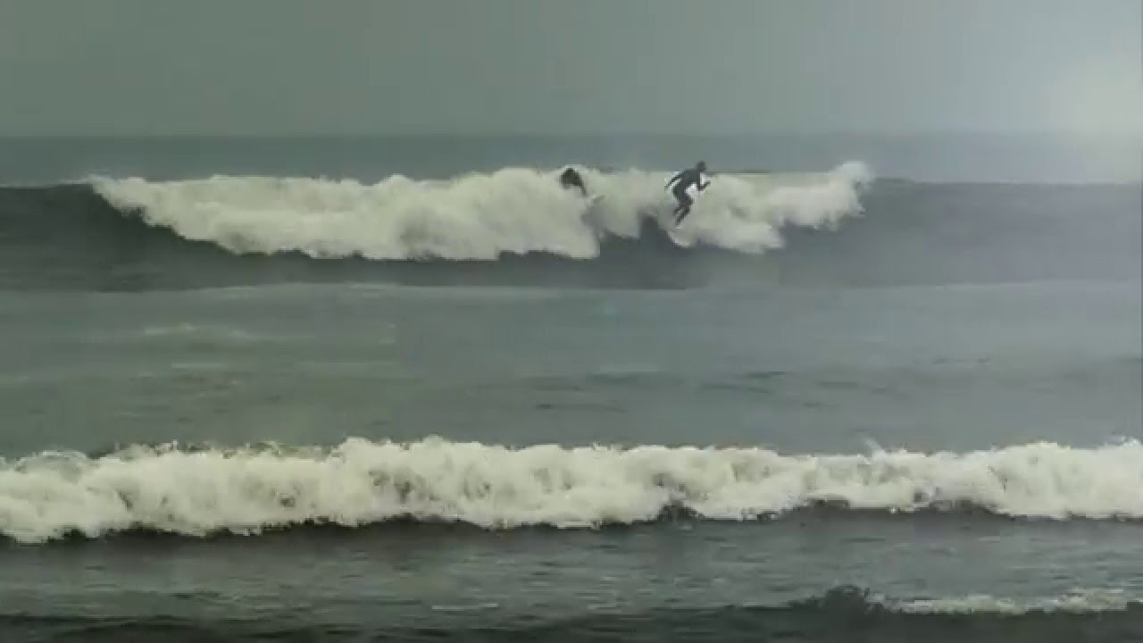 Surfing in Huanchaco