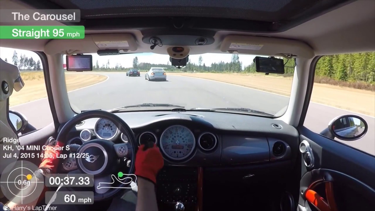 July 4 at the Track (Ridge Motorsports Park) in a MINI