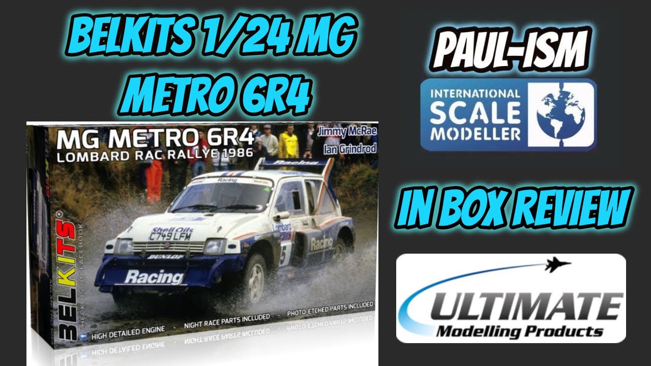 Belkits 1/24 MG Metro 6R4 - Inbox Review
