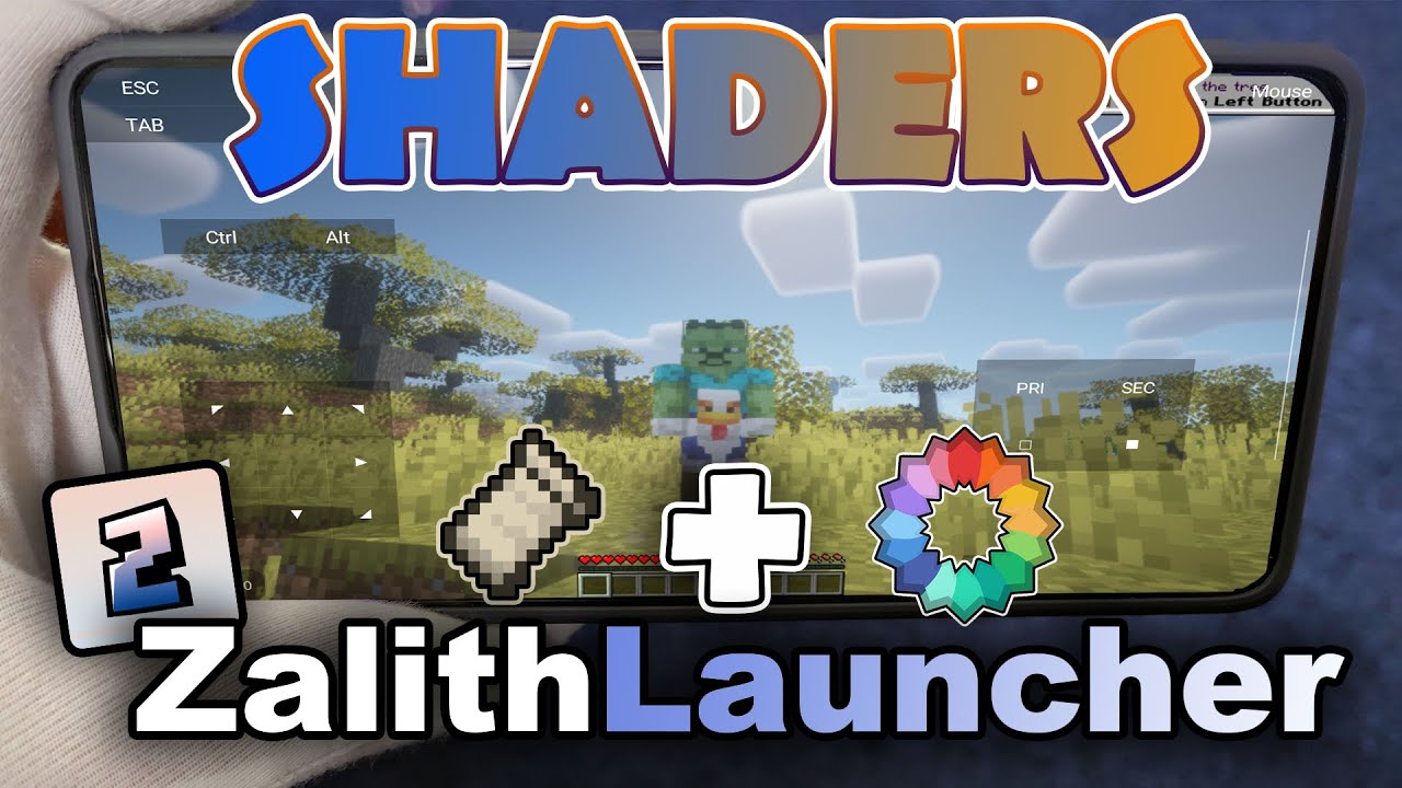 Шейдеры Minecraft Java Edition на Android с использованием Fabric и Zalith Launcher — пошаговое р...
