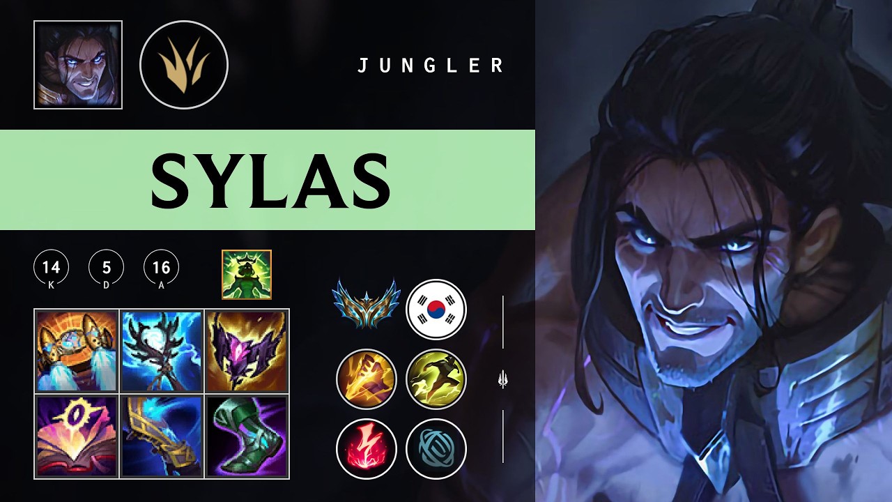 Sylas Jungle vs Hecarim - KR Challenger Patch 26.05