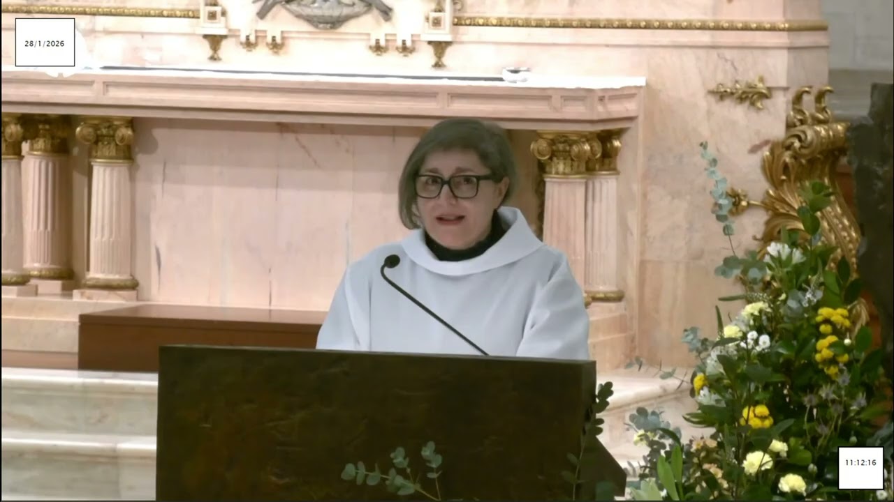 Missa desde a Basílica da Nossa Senhora do Rosário de Fátima  28.01.2026