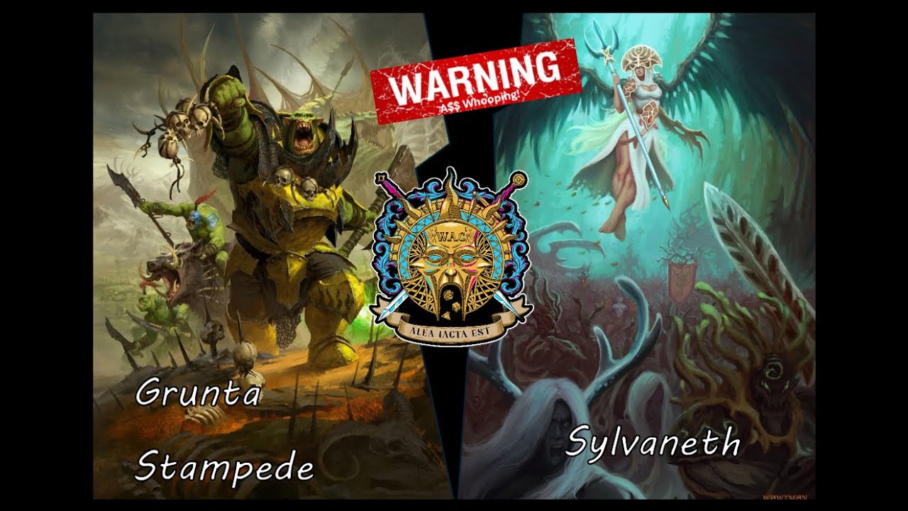 Age of Sigmar 4.0: Ironjaws: Grunta Stampede vs Sylvaneth