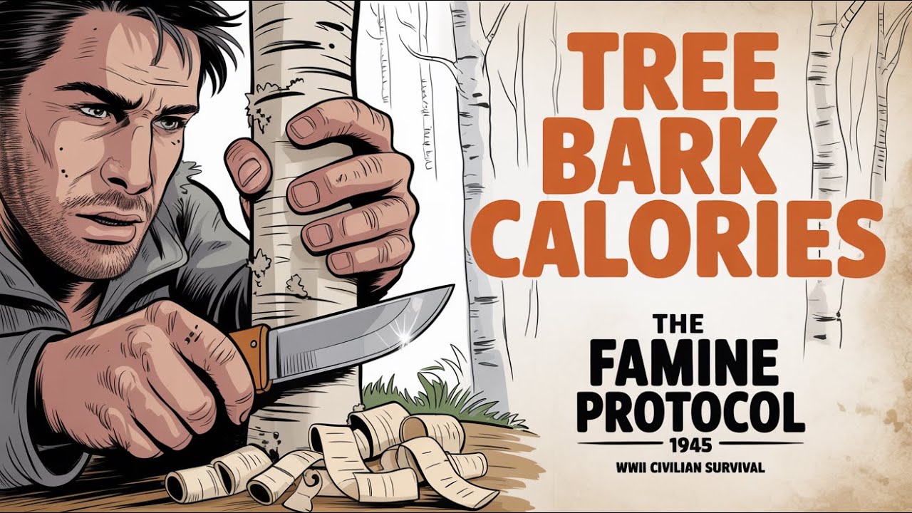 The Tree Bark Survival Method - How WWII Civilians Extracted Calories from Wood