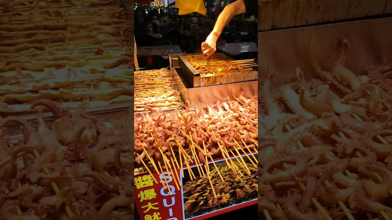 Jalan Alor Food Street! 🍡 Kuala Lumpur, Malaysia #kualalumpurnightlife