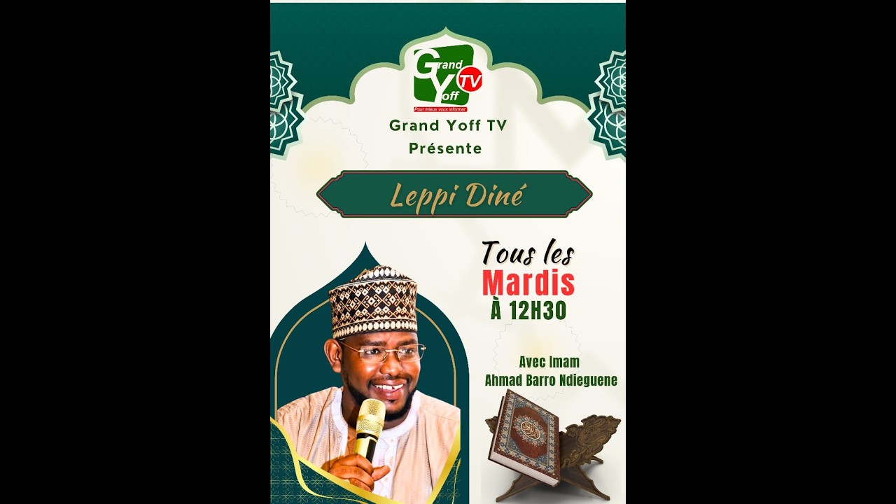 DIRECT: LEPI DINÉ avec IMAM AHMADOU BARRO NDIEGUENE