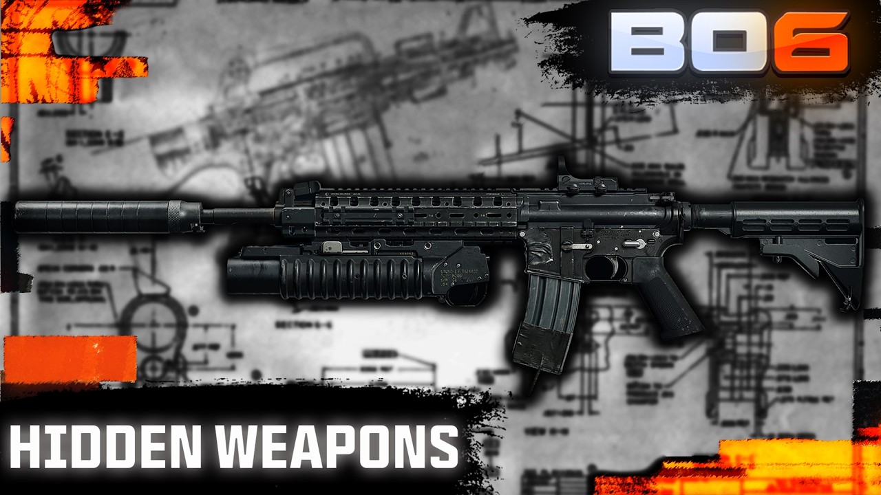 Скрытое оружие в Black Ops 6