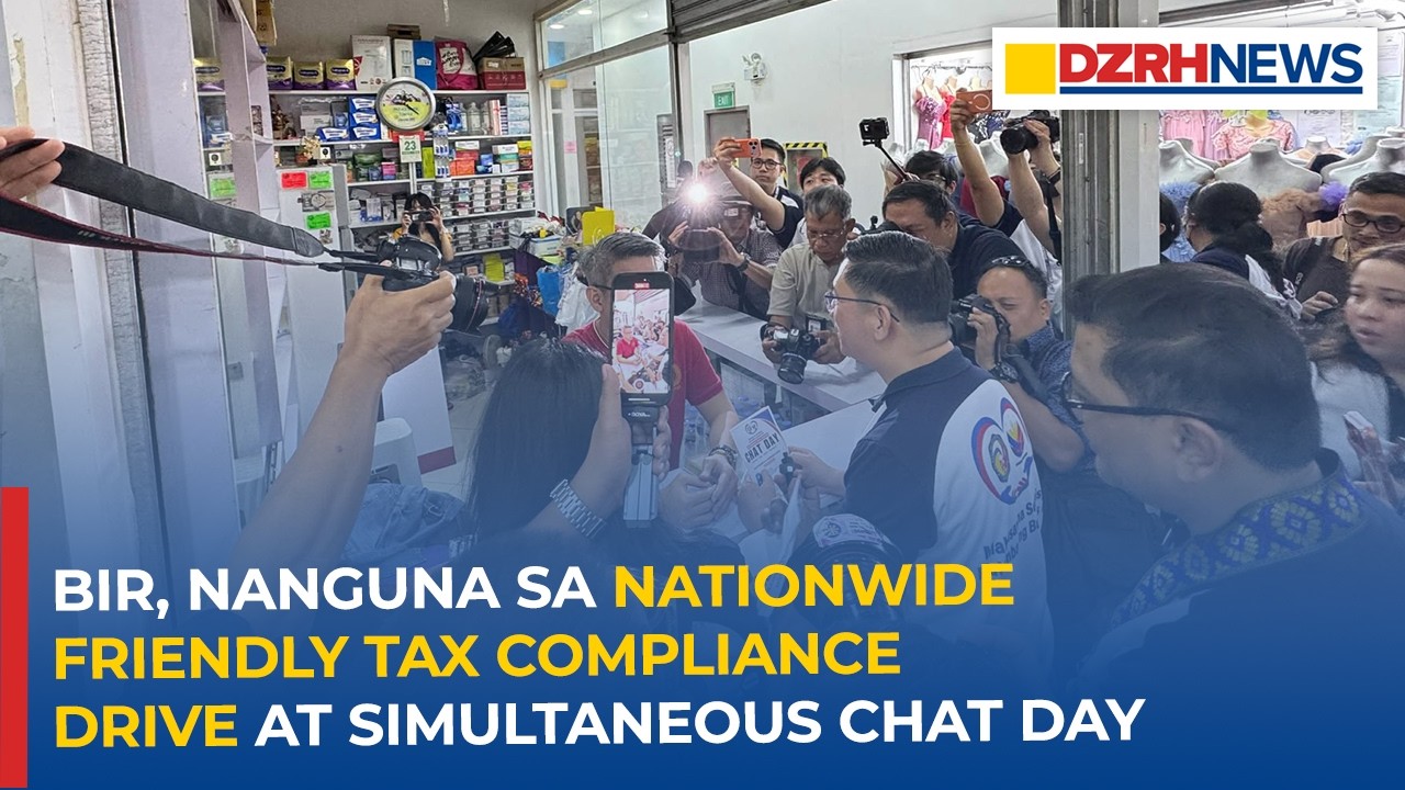 BIR, nanguna sa Nationwide Friendly Tax Compliance Drive at Simultaneous Chat Day