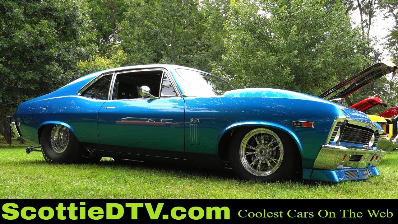1969 Chevrolet Nova SS Pro Street 532 Big Block 136 MM Procharger  1300 HP  2021 Auburn Americana