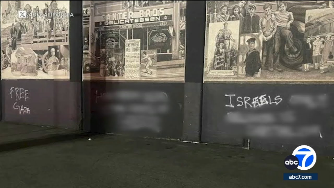 Canter's Deli vandalized with antisemitic graffiti