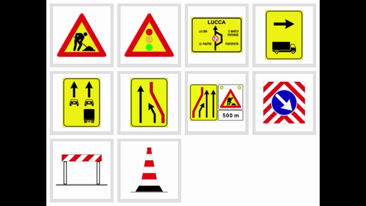 Segnali temporanei parte 2/ patente in arabo