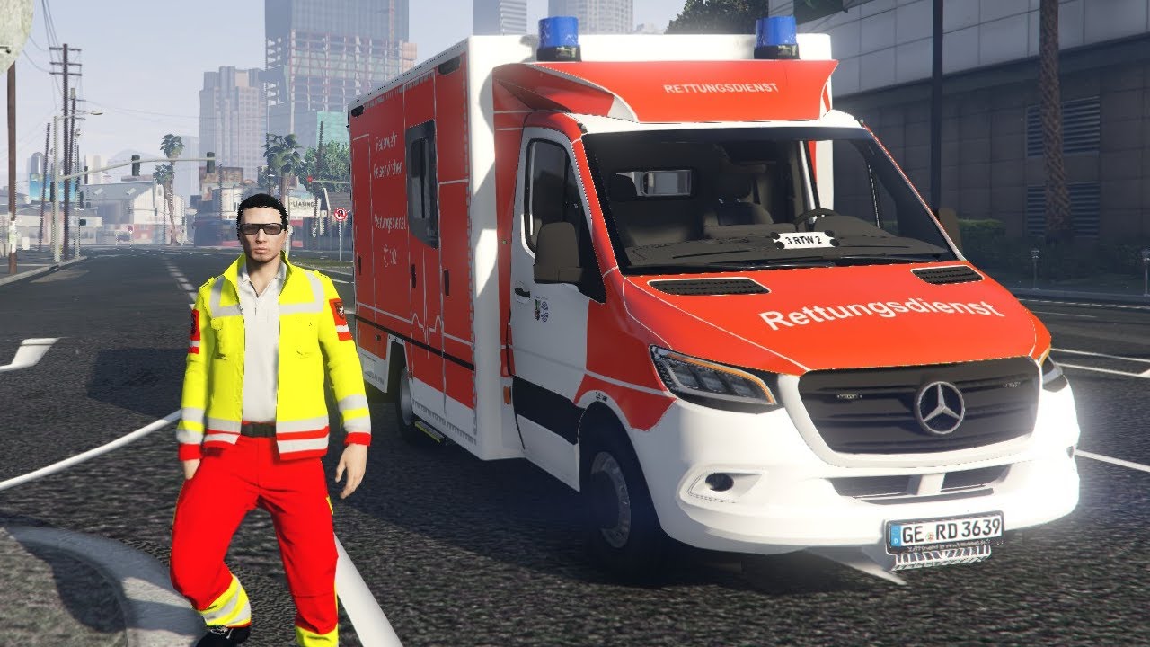💥 Schießerei auf RTW  Unklare Gangübergriffe ⚡ Part 14⚡ Gelsenkirchen GTA RP Server
