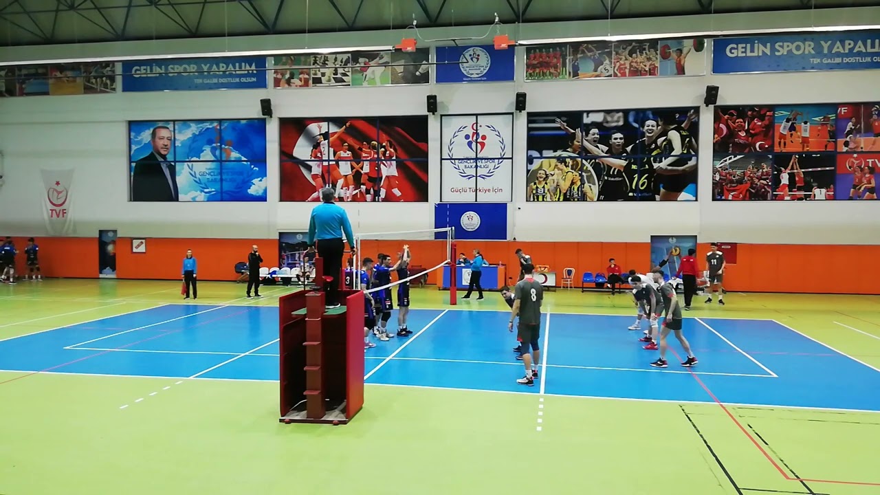 HALKBANK : 0 - TVF : 3 ( YILDIZ ERKEKLER SÜPER LİGİ MÜCADELESİ )