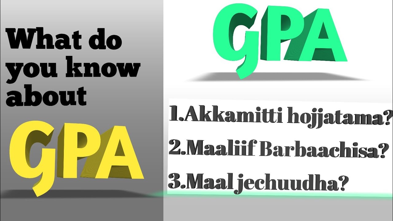 GPA maalinni? |What is GPA?|Freshman Students 