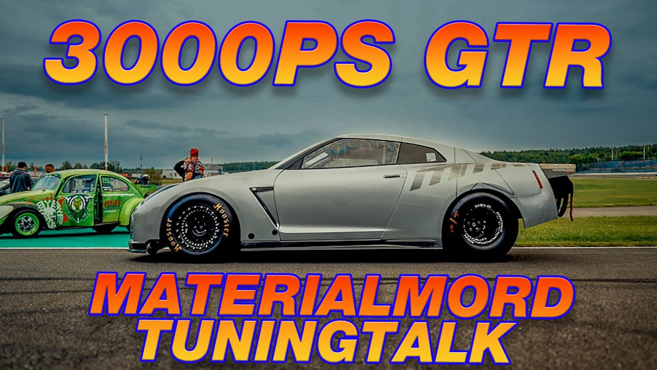 Er will den GTR Weltrekord ! Materialmord Monster GTR Tuningtalk mit Paul Dziubek