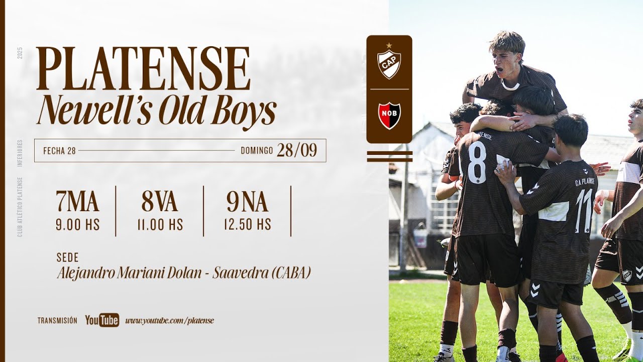 Platense vs. Newell's Old Boys - Torneo Juveniles LPF 2025