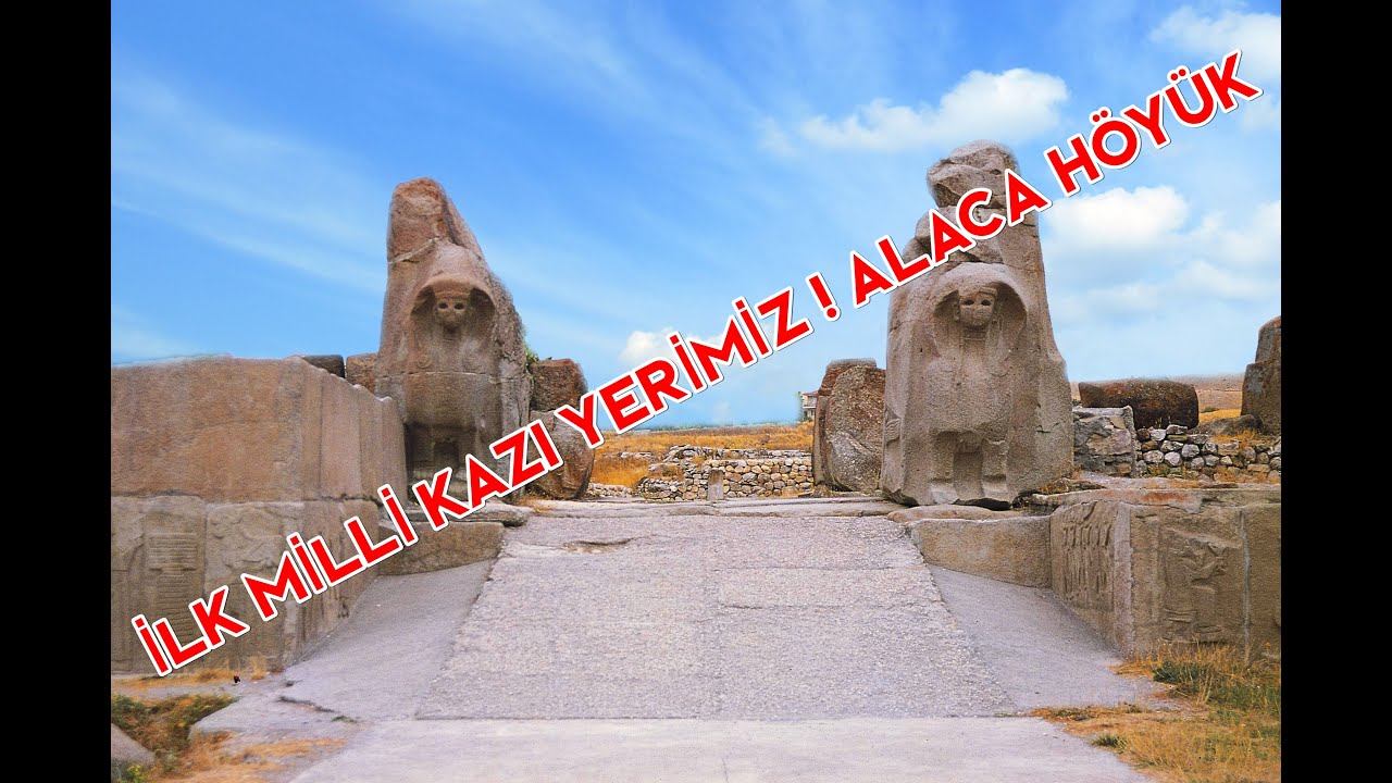 İLK MİLLİ KAZI ALANIMIZ! Alaca höyük Vlog