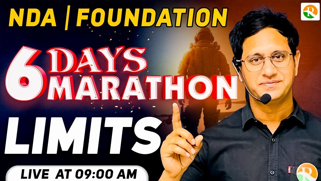 Limits Marathon for NDA | NDA Maths online Classes | NDA Maths Class 2024 | NDA Maths 2024