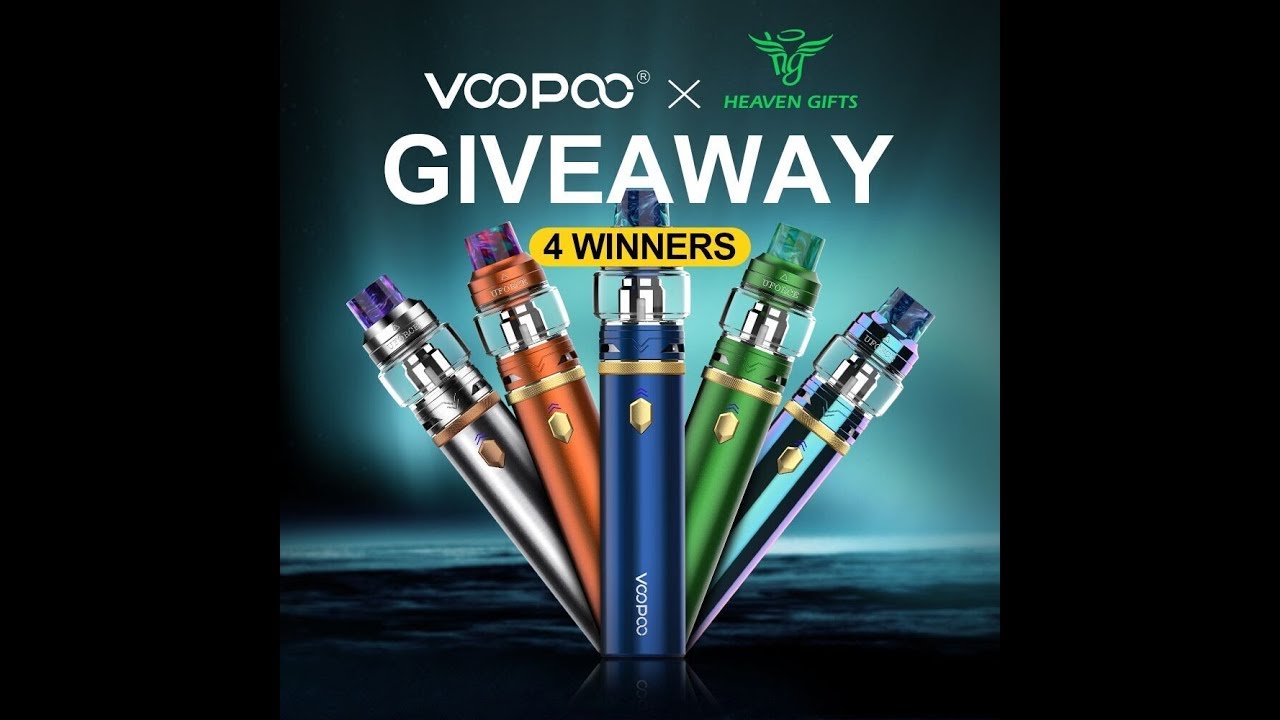 [GIVEAWAY] Giving away 4 VOOPOO Caliber Kit with Heavengifts/ Don't miss the chance!