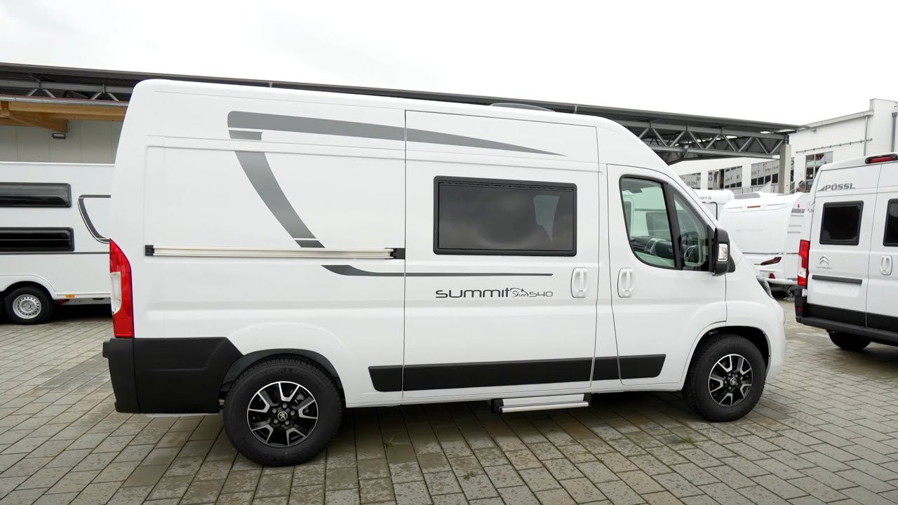 ❌ 49.999 &euro; WOHNMOBIL KLASSE| BILLIGE 5,4m KASTENWAGEN  2023| P&ouml;ssl Summit Shine 540| Automatic Door
