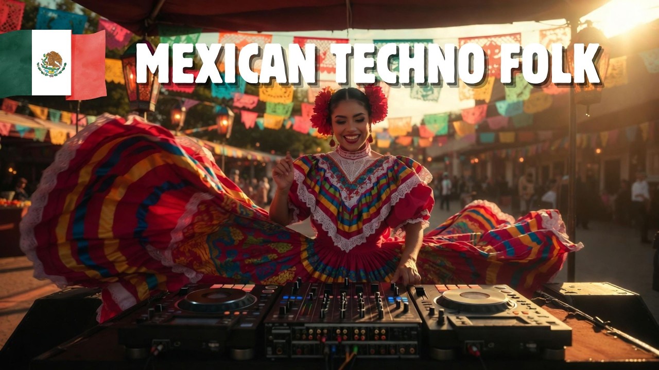 MEXICAN FIESTA TECHNO MIX 💃 LATIN DANCE FOLK MUSIC