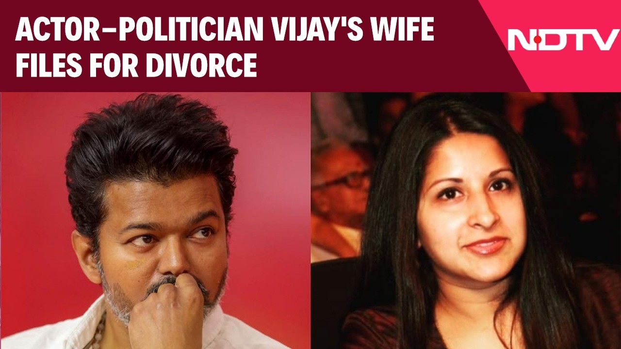 Actor Vijay News | Actor-Politician Vijay's Wife Sankgeetha Files For Divorce In Tamil Nadu Court