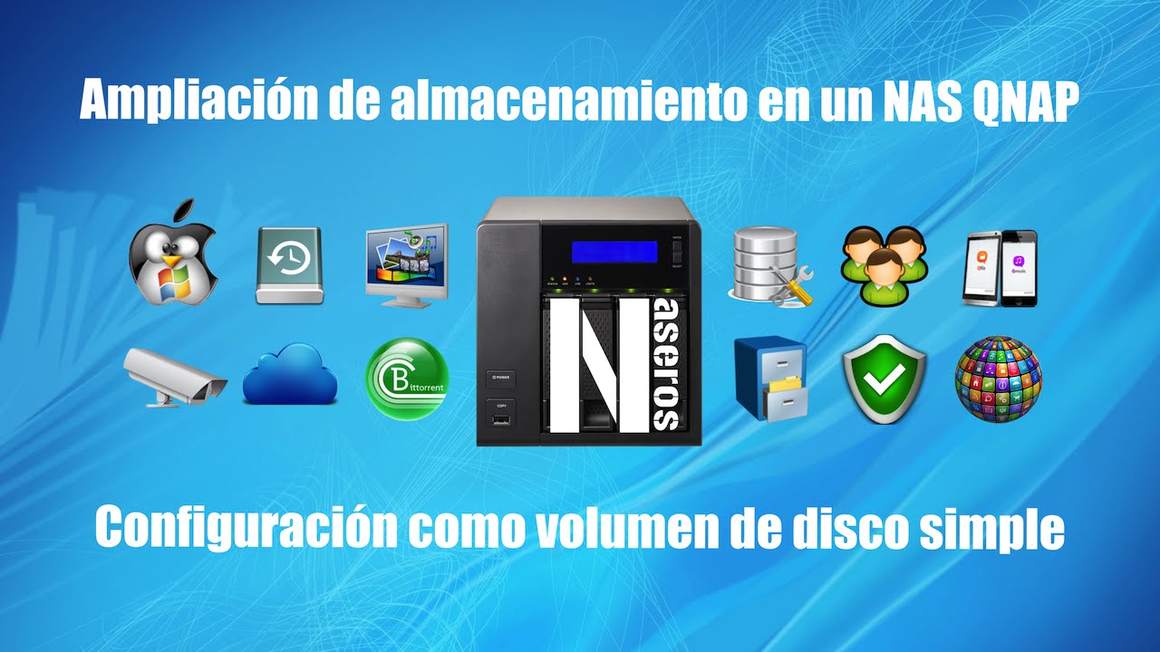 Ampliación de almacenamiento en un NAS QNAP