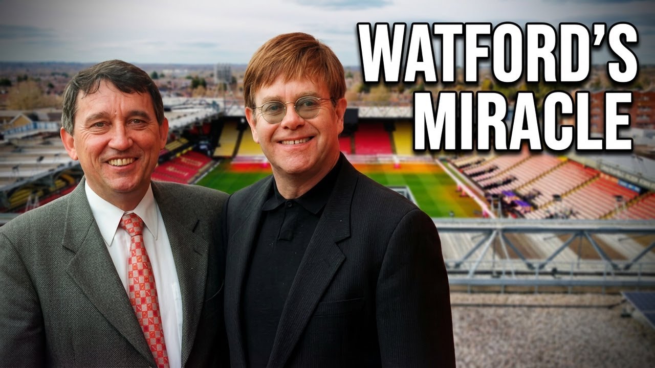 The Men Who Built Watford FC: Elton John & Graham Taylor | Vicarage Road 4K Drone Tribute