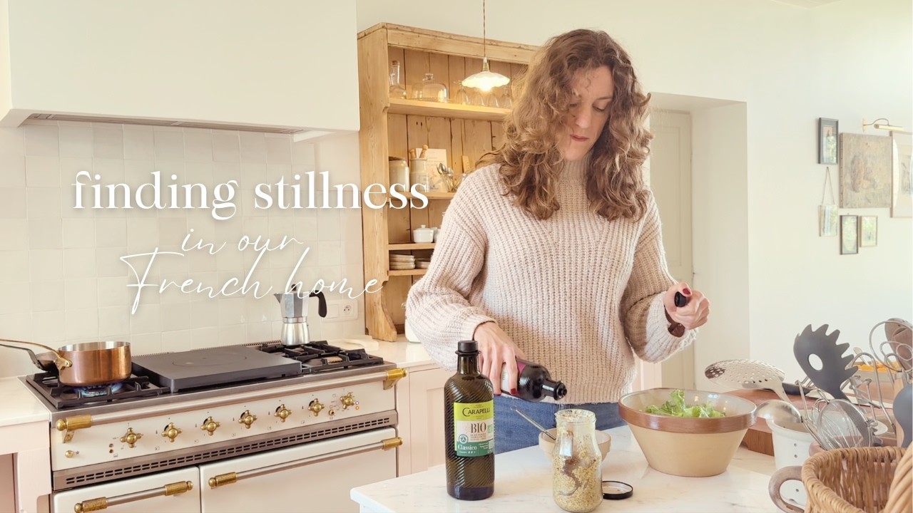 Finding stillness in our French home