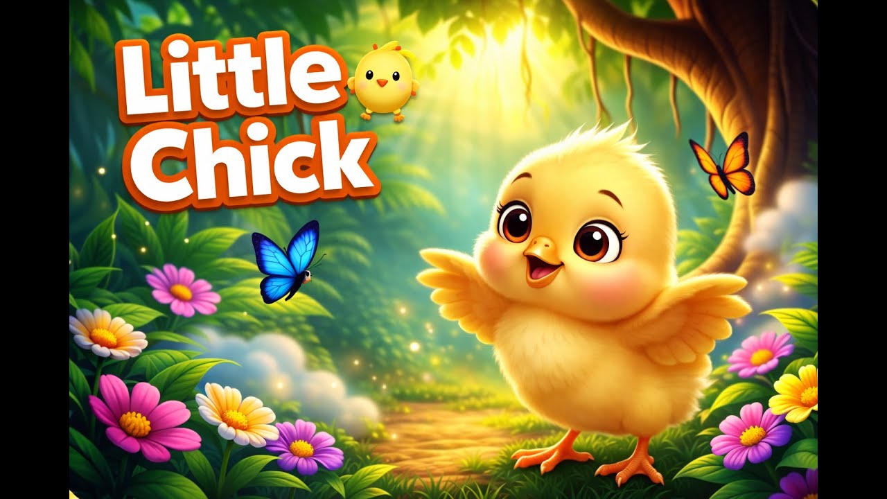 Little Chick’s First Adventure 🐥 | Cute Kids Song | Learn & Grow