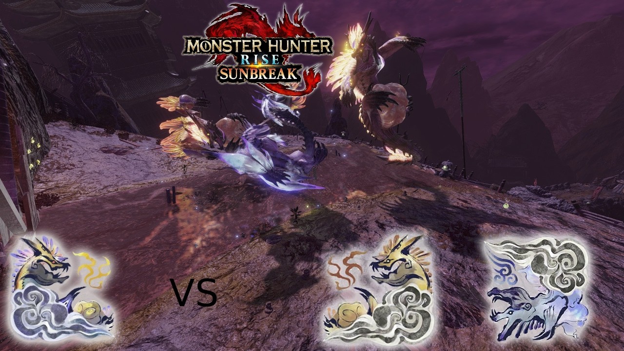 Narwa(Allmother) vs Narwa(normal) and Ibushi Monster hunter rise