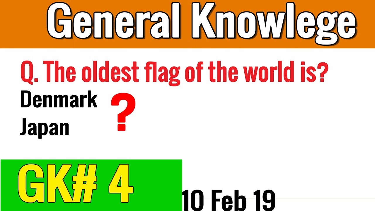 GK#4 Very Important General Knowledge Question Answers, Test Preparation, by CExam