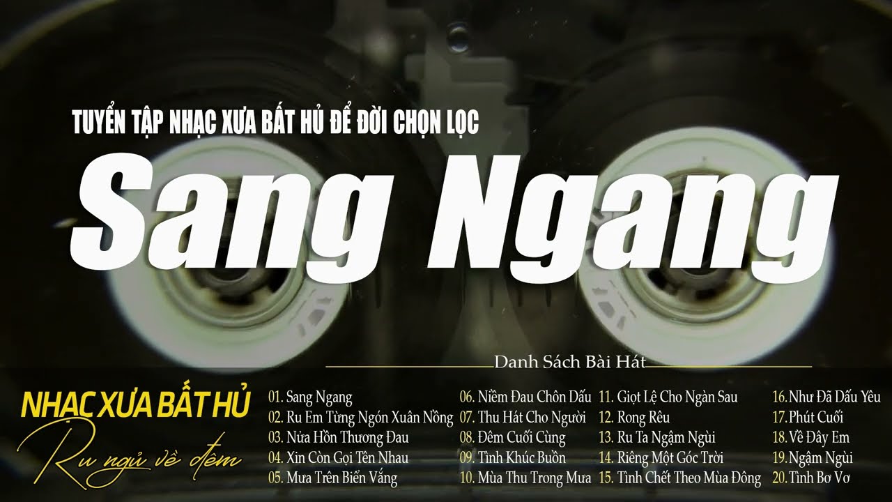 Sang Ngang - Giai Điệu Nhẹ Nhàng Chất Chứa Đầy Tâm Trạng |Nhạc Xưa Bất Hủ Hay Nhất Đi Cùng Năm Tháng
