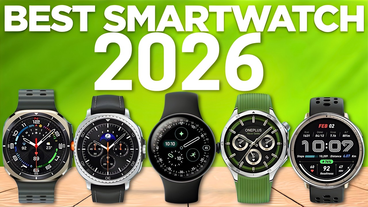 Лучшие умные часы на Android 2026 года – всего 6 моделей, которые стоит купить в этом году!