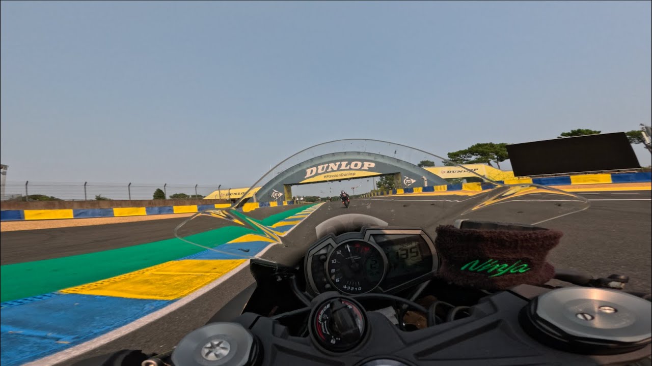 Kawasaki ZX6R - 1 Lap Circuit Bugatti (Le Mans) - GoPro Hero Black 13